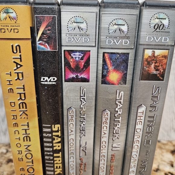 Star Trek DVD Widescreen Collection Lot of 5 Movies Special Collector's Edition - Picture 8 of 10